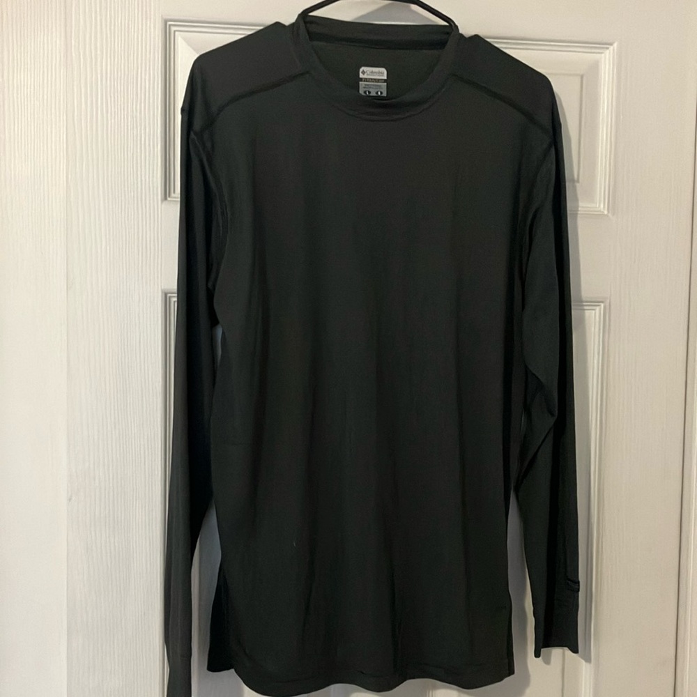 Columbia Sportswear Men's Long Sleeve Titanium Shirt Size L